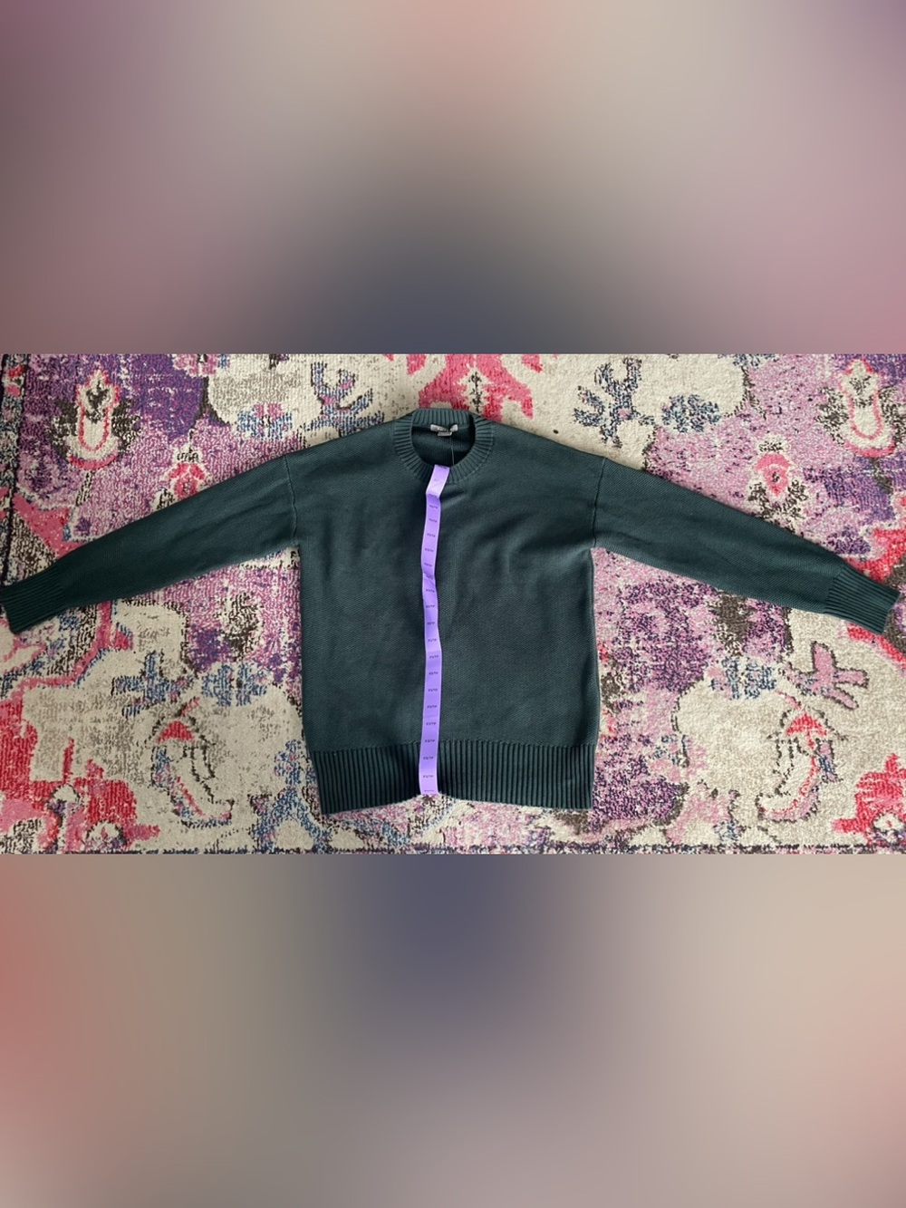 Mattym Crewneck Sweater in Dark Teal - Everyday Knit